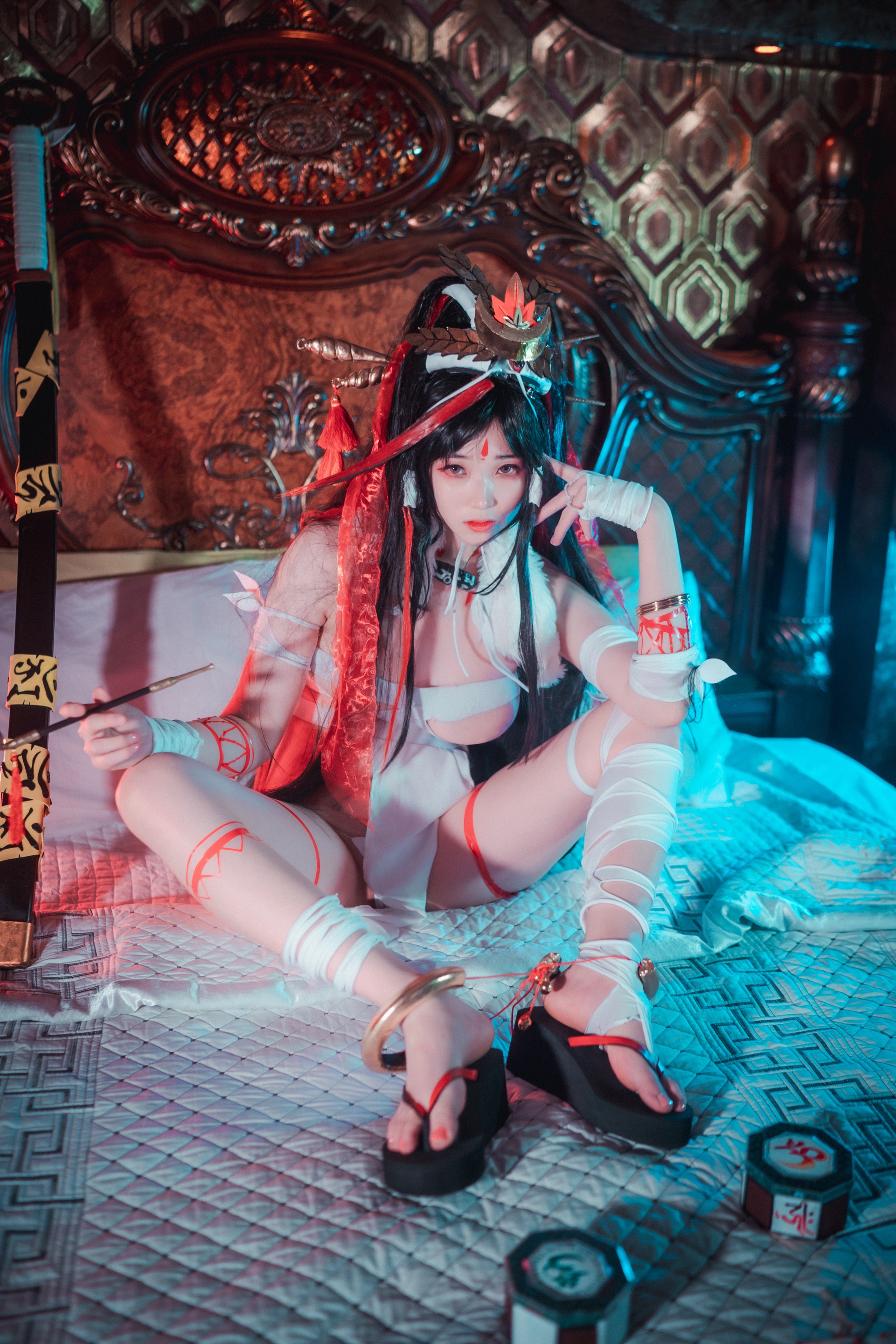 图片[1]-Bambi – NO.049 DJAWA Kalaratri The Shadow of The Goddess [69P]-XikXak